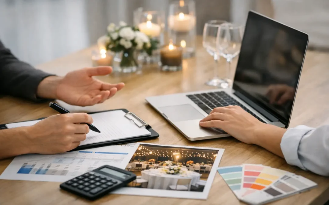 Como pedir orçamento para evento
